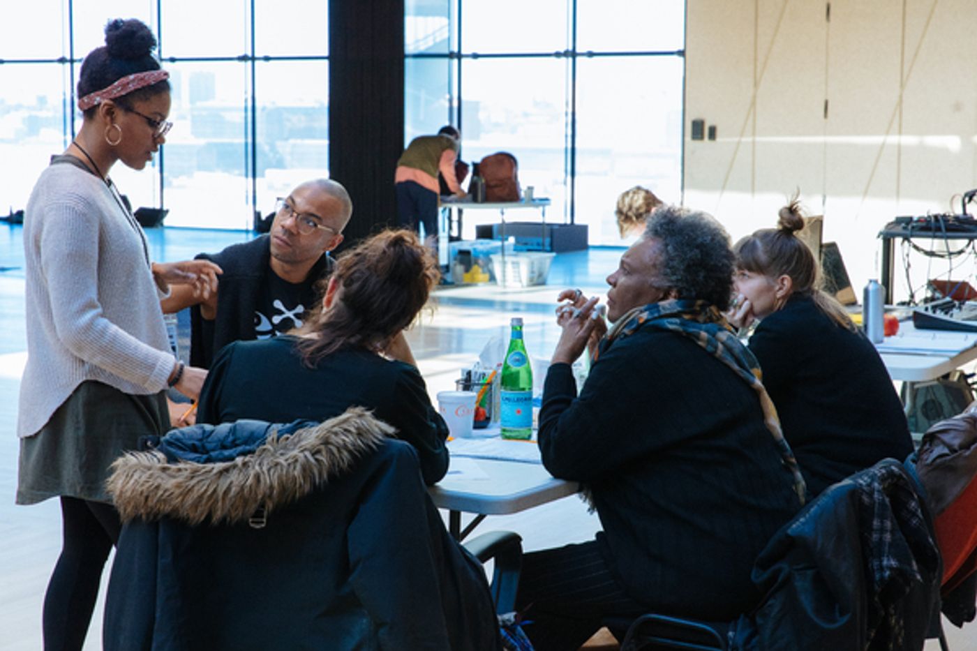 Photo Flash: Inside Rehearsals for Claudia Rankine's HELP at The Shed  Image