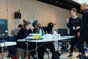 Casey Llewellyn, Claudia Rankine, Taibi Magar, Shamel Pitts  Photo