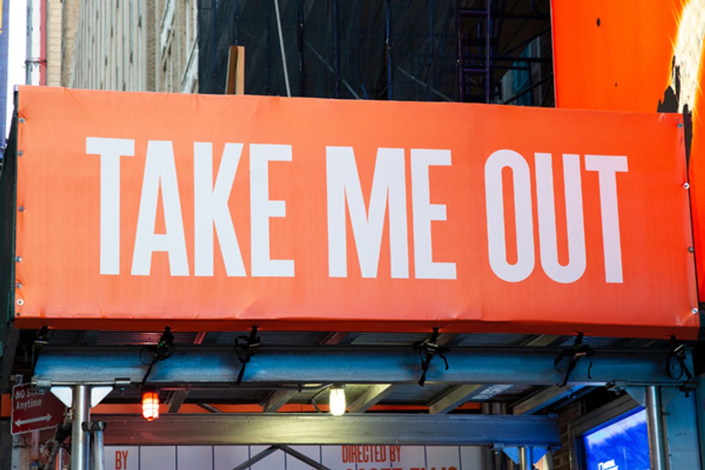 Up on the Marquee: TAKE ME OUT Moves Into the Hayes Theatre  Image