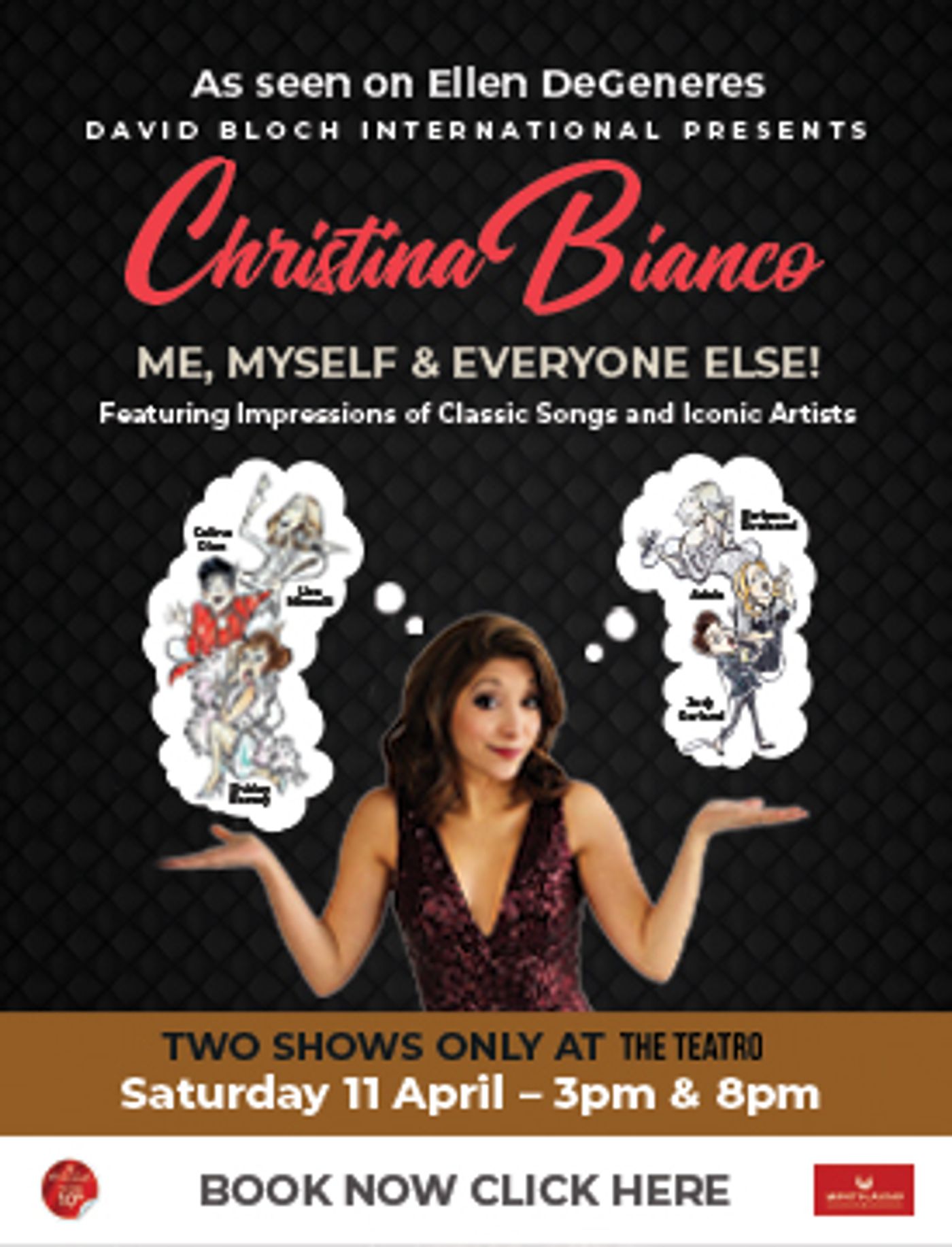 Interview: Christina Bianco On Playing ME, MYSELF & EVERYONE ELSE  Image