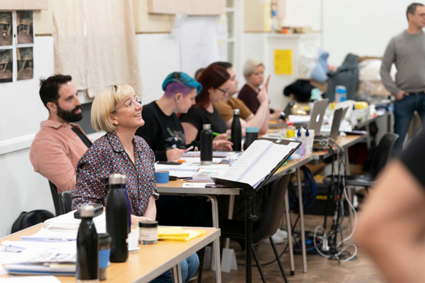 Photo Flash: Inside Rehearsal For CITY OF ANGELS at the Garrick Theatre  Image