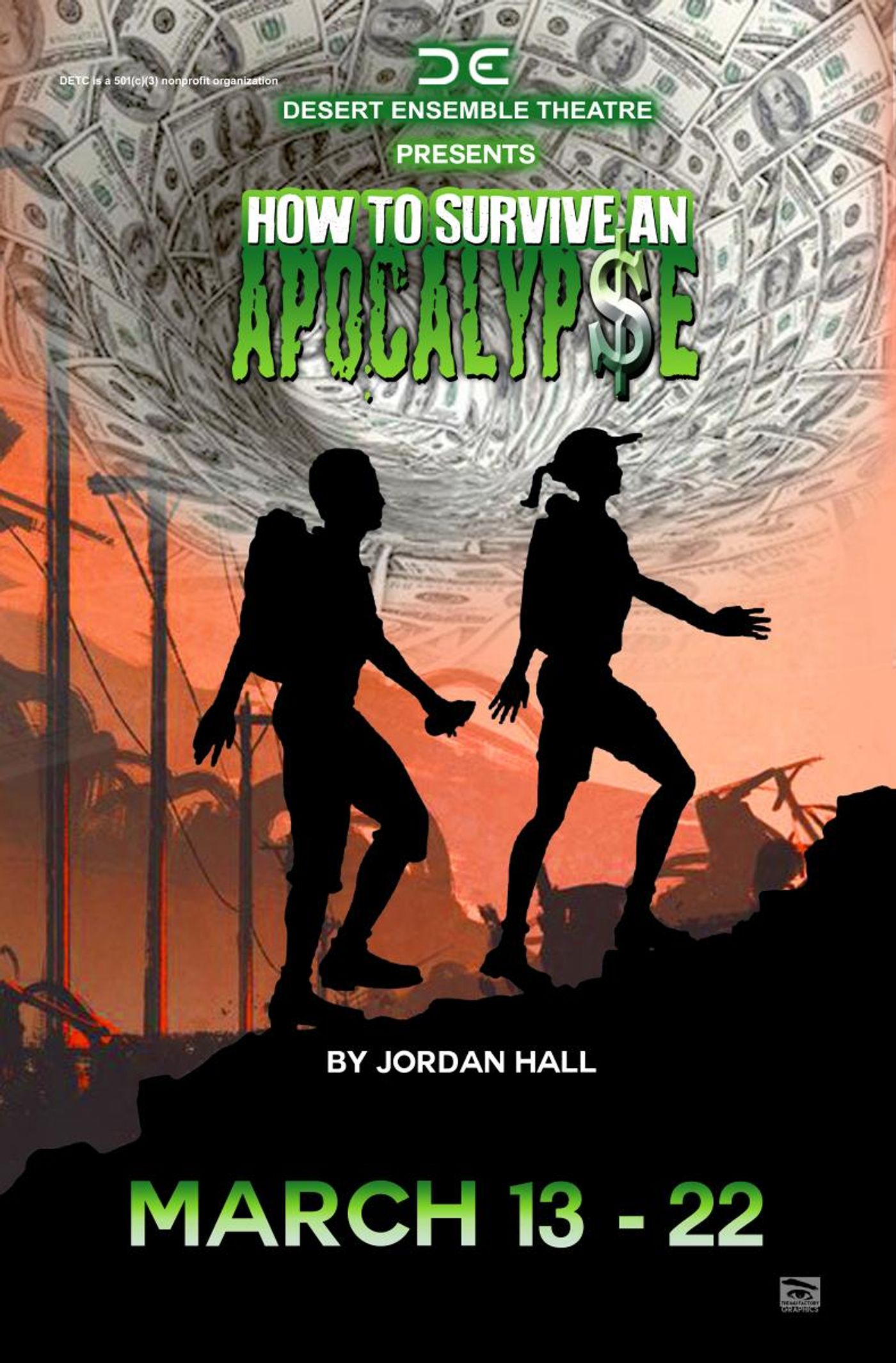 BWW Preview: HOW TO SURVIVE AN APOCALYPSE is Coming to Desert Ensemble Theatre Company  Image