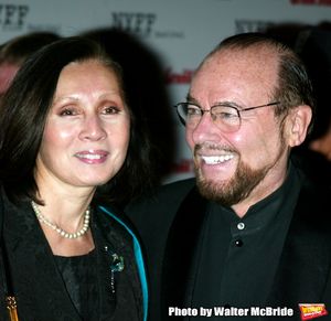 James Lipton and wife attending the Opening Night of The New York Film Festival Premi Photo