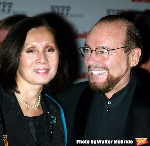 James Lipton and wife attending the Opening Night of The New York Film Festival Premi Photo