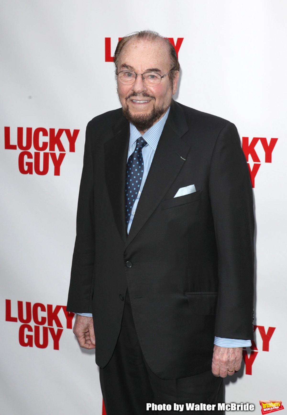 James Lipton  attending the Broadway Opening Night Performance of  'Lucky Guy' at the Broadhurst Theatre in New York City on 4/01/2013 at 