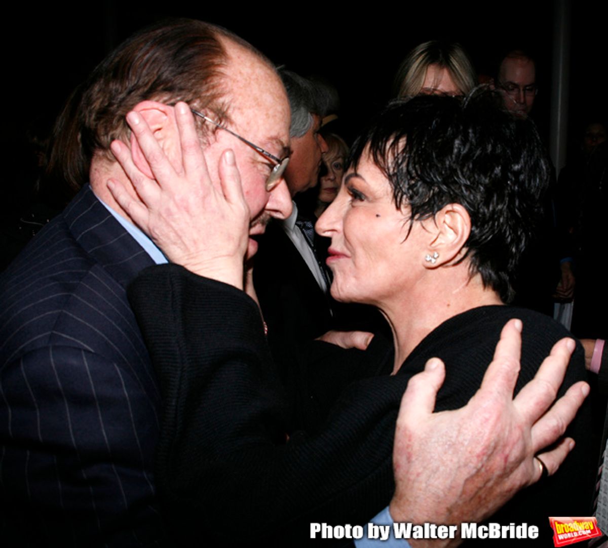Liza Minnelli & James Lipton attending the afterparty Reception for the Opening Night Performance of 'LIZA'S AT THE PALACE ...' at Broadway's Palace Theatre in New York City. December 3, 2008  at 