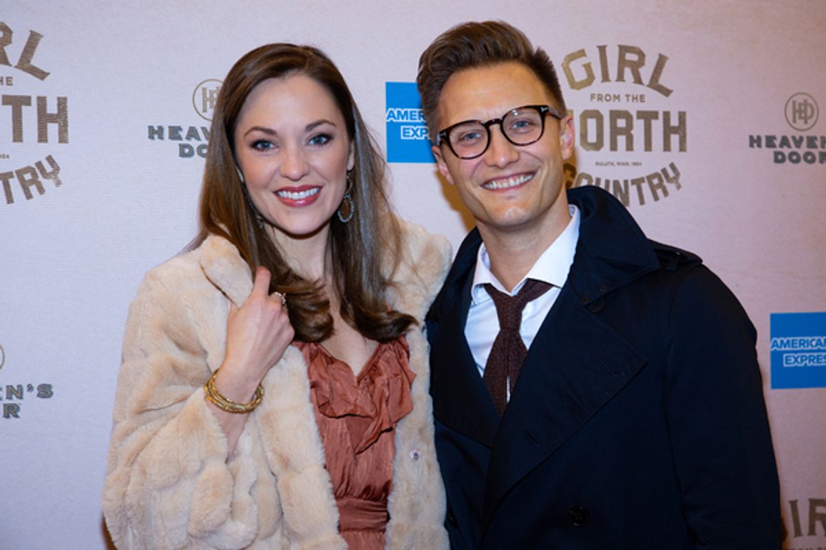 Laura Osnes, Nathan Johnson at 