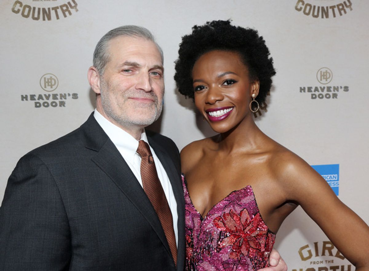 Marc Kudisch and Kimber Sprawl  at 