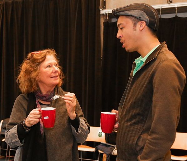 Deborah Hedwall and Jordan Bellow Photo