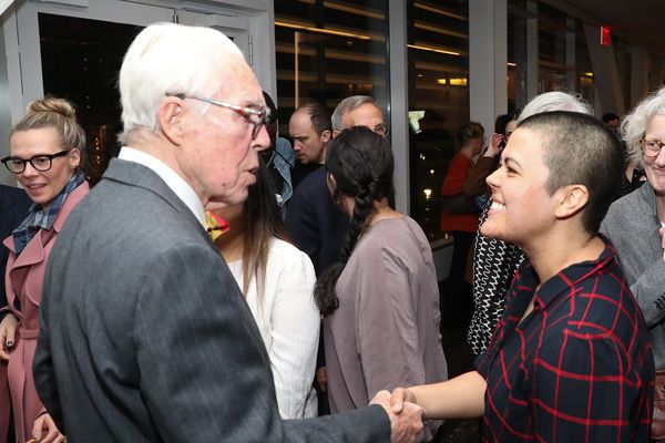 John Guare and Liliana Padilla Photo