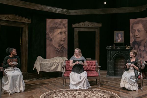 Photo Flash: Step Inside Rehearsals For FOUR WOMEN TALKING ABOUT THE MAN UNDER THE SHEET Photo Flash: Step Inside Rehearsals For FOUR WOMEN TALKING ABOUT THE MAN UNDER THE SHEET Image