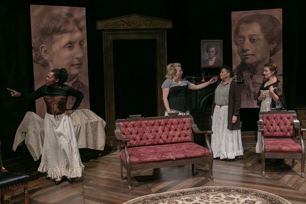 Photo Flash: Step Inside Rehearsals For FOUR WOMEN TALKING ABOUT THE MAN UNDER THE SHEET Photo Flash: Step Inside Rehearsals For FOUR WOMEN TALKING ABOUT THE MAN UNDER THE SHEET Image