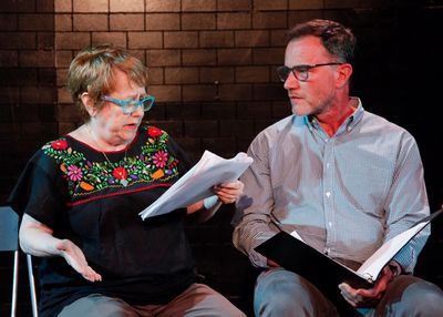 Lynne Marie Stewart, Tim DeKay Photo