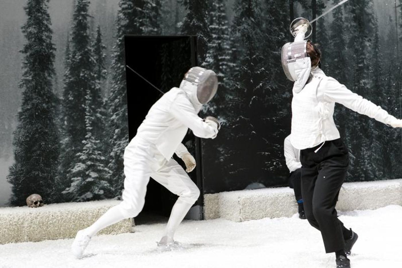 Review:  Revenge, Deception, And Self-Centered Ambitions Circle In The Snow Of Denmark In Bell Shakespeare's HAMLET  Image