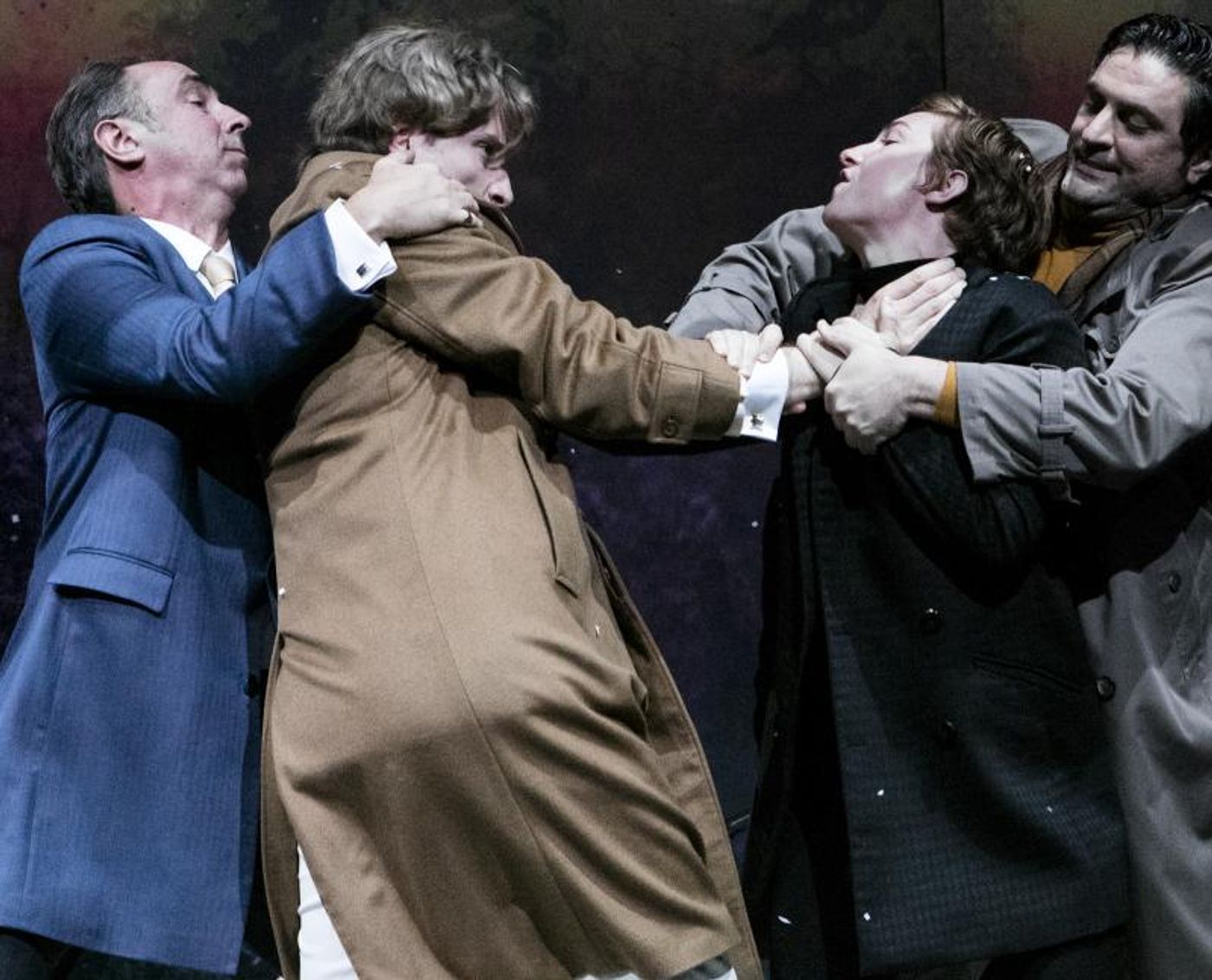 Review:  Revenge, Deception, And Self-Centered Ambitions Circle In The Snow Of Denmark In Bell Shakespeare's HAMLET  Image