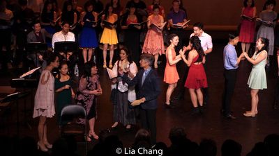 Jaygee Macapugay, Kendyl Ito, Ann Harada, Ali Ewoldt, Jason Ma and the Company Photo