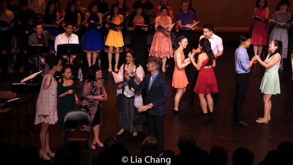 Jaygee Macapugay, Kendyl Ito, Ann Harada, Ali Ewoldt, Jason Ma and the Company Photo