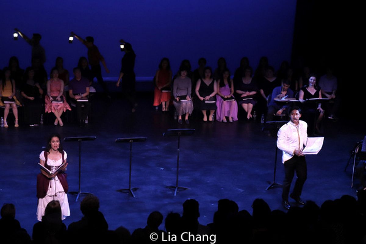 Ali Ewoldt and Josh Dela Cruz at 