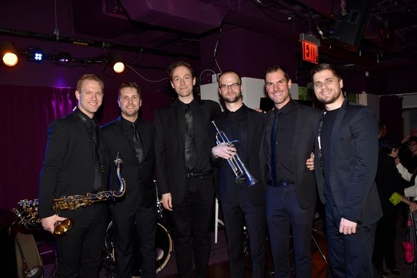 The Band-Daniel Meinhardt (Saxophone), Clint Edwards (Musical Director/Arranger/Piano Photo