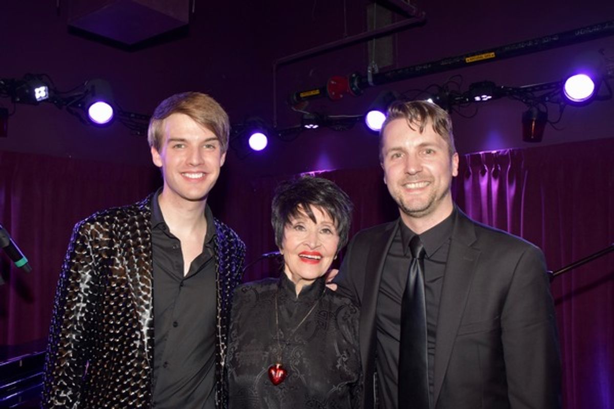 Mark William, Chita Rivera and Clint Edwards at 