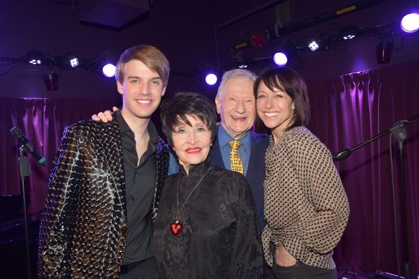 Mark William, Chita Rivera, Harvey Evans and Paige Davis Photo