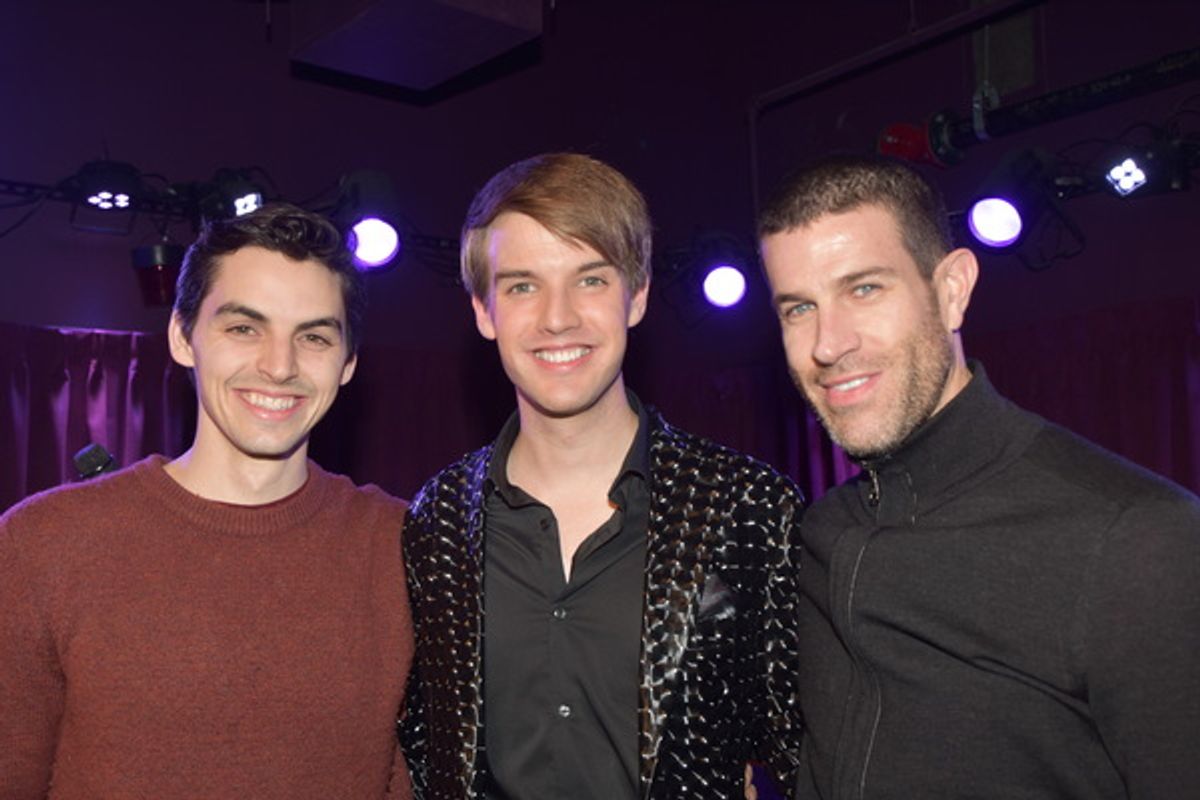 James T. Kelly, Mark William and Josh Owens at 