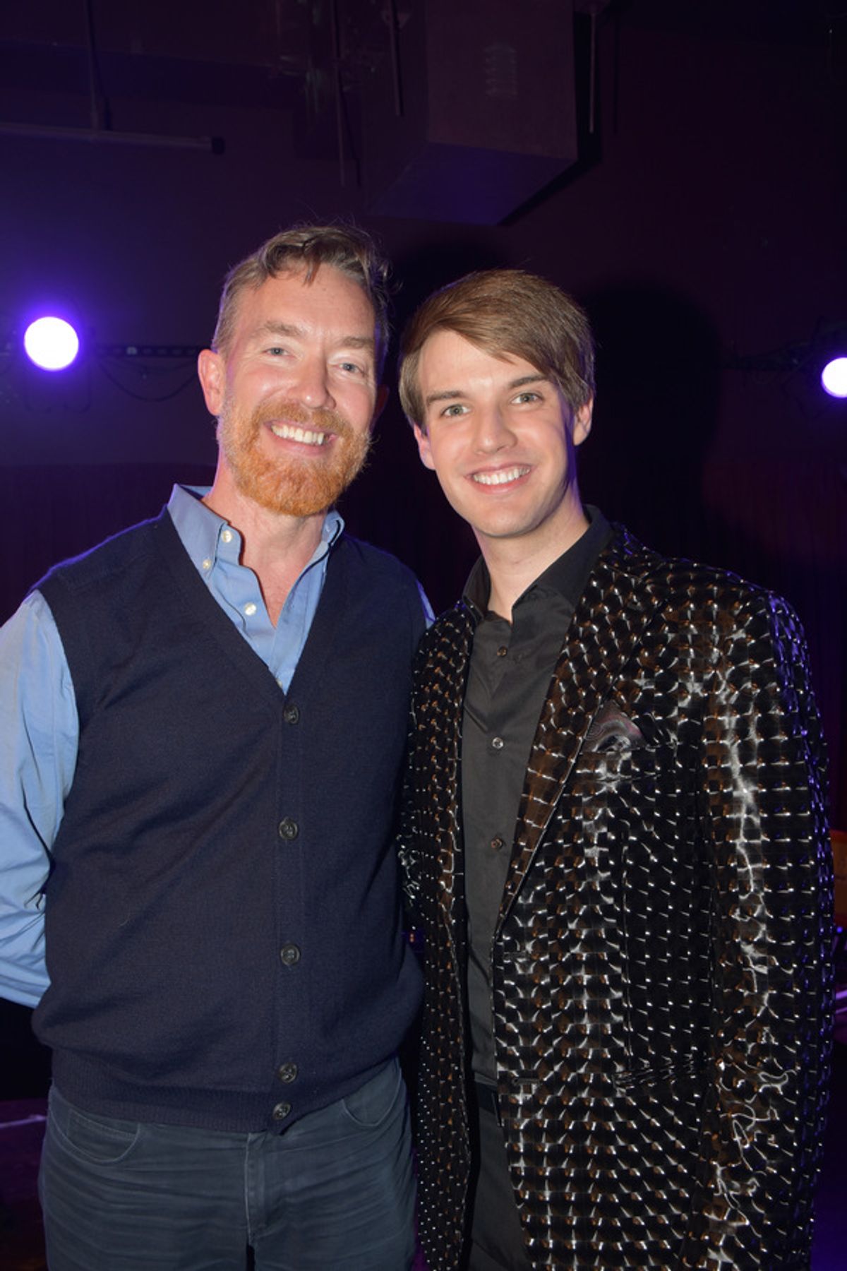 Erik Mortensen and Mark William at 