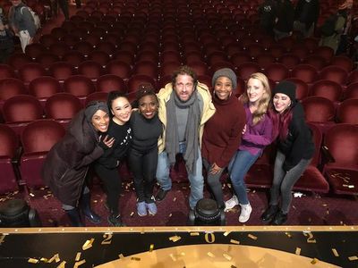 Gerard Butler and the cast of Six Photo