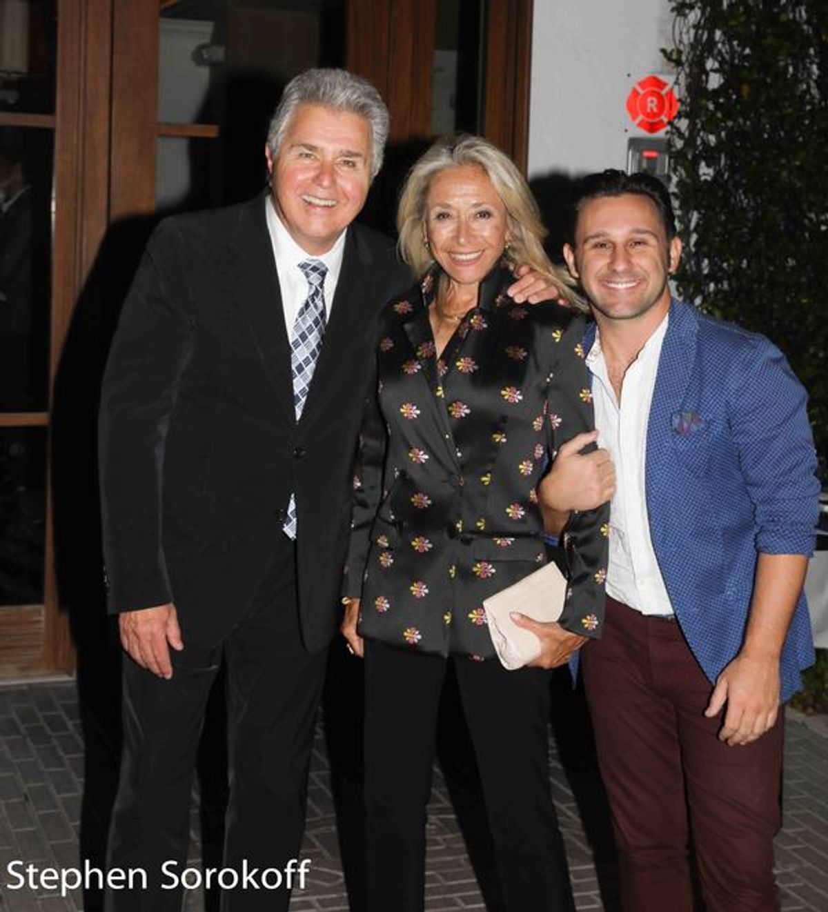 Steve Tyrell, Eda Sorokoff, Nicolas King at 