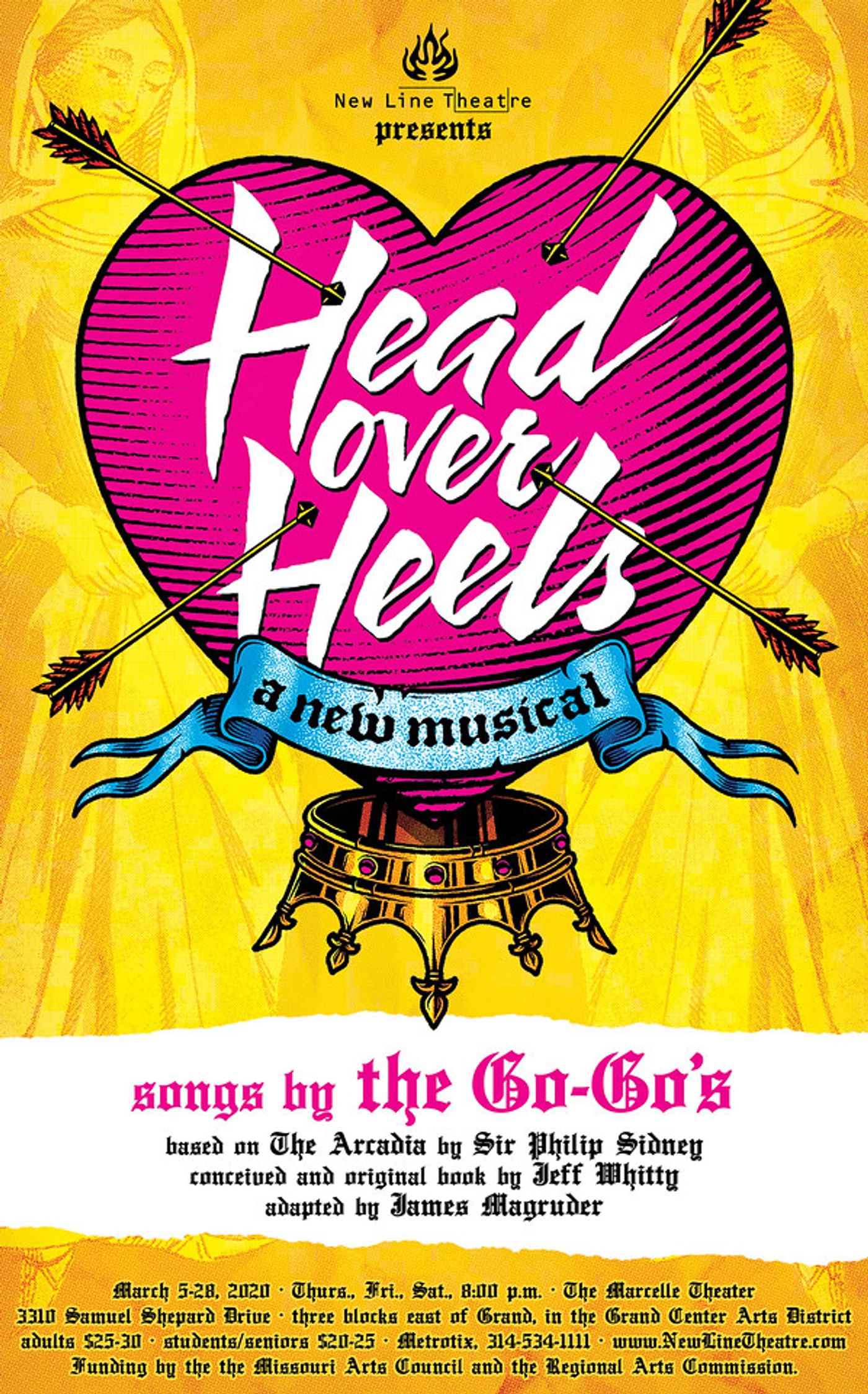 Review:  HEAD OVER HEELS Has a Good Beat and You Can Dance to It.  Image
