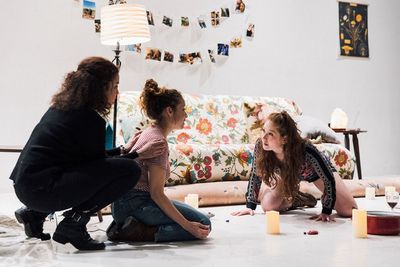 Mouna R''miki, Samantha Blain, Erica Knight Photo