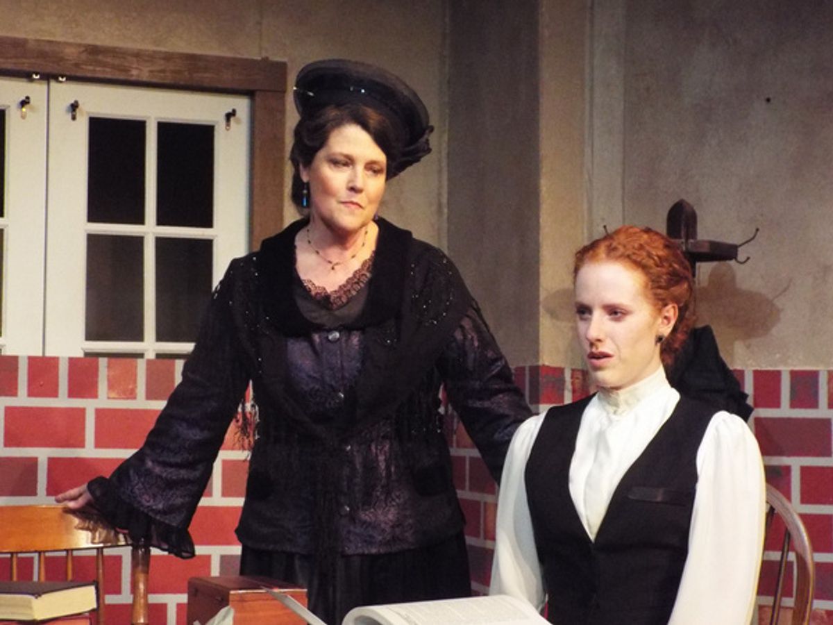 Carol Thompson, Lea Jeffers at 