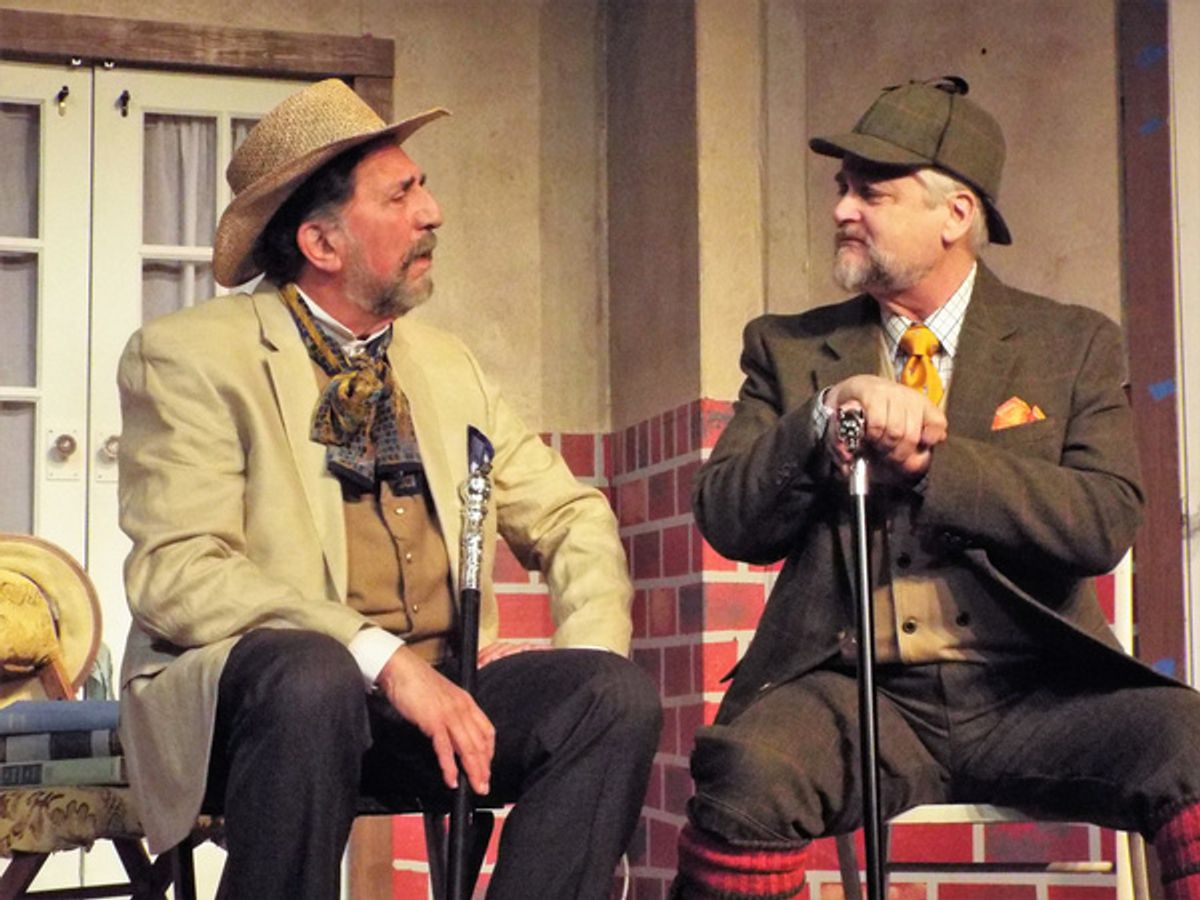 Rick Pine, George Hartpence at 