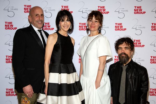 Scott Elliott, Abby Merrill, Erica Schmidt, Peter Dinklage Photo