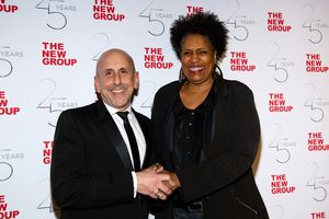 Scott Elliott, Nancy Giles @ BroadwayWorld Scott Elliott, Nancy Giles Photo