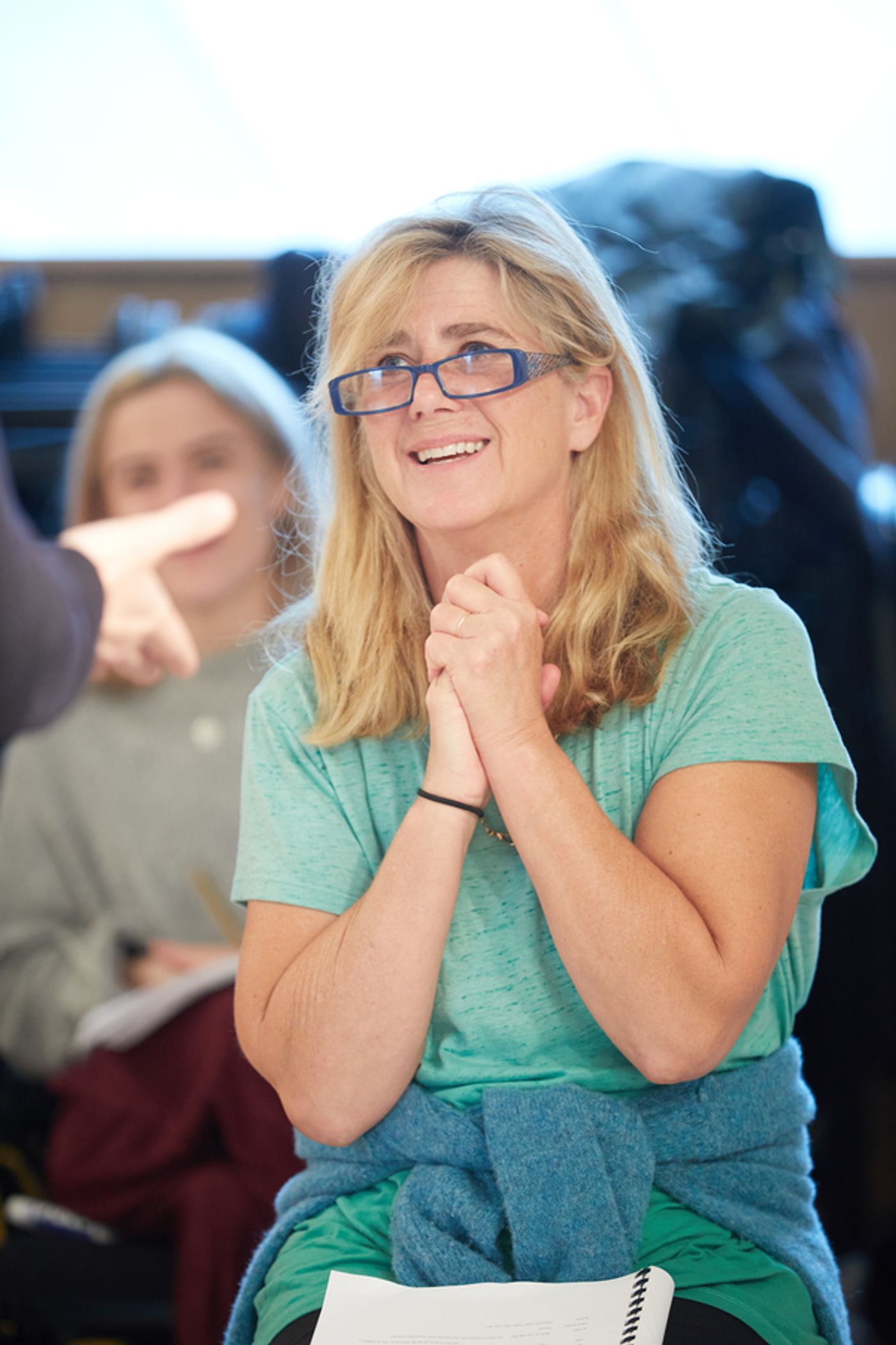 Photo Flash: Inside Rehearsal For 10th Anniversary Production of CLYBOURNE PARK  Image