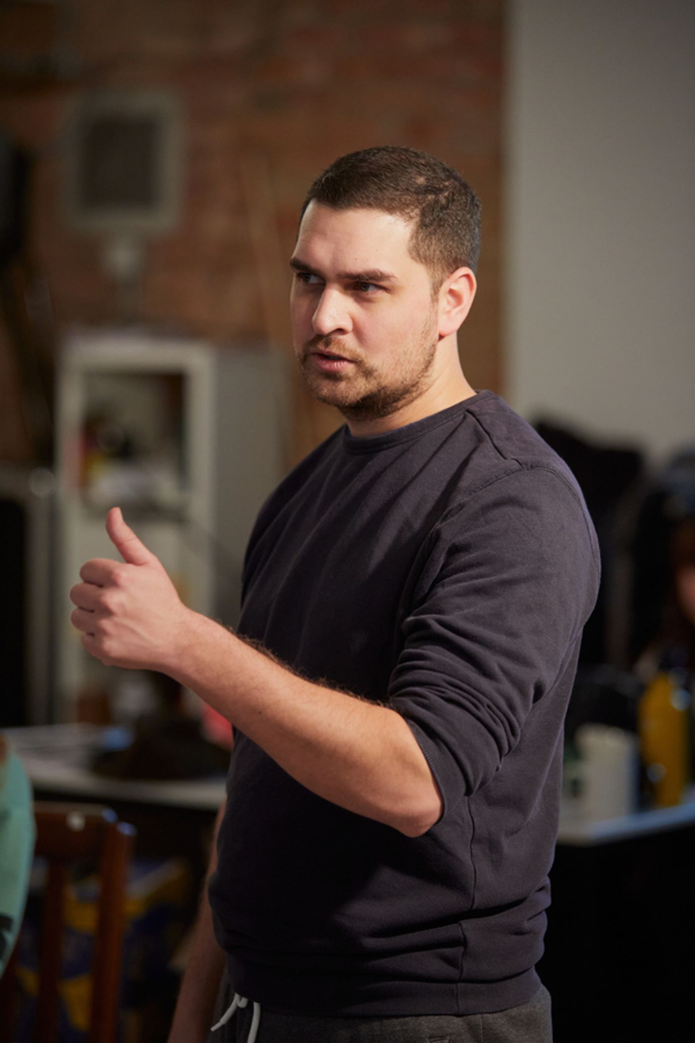 Photo Flash: Inside Rehearsal For 10th Anniversary Production of CLYBOURNE PARK  Image