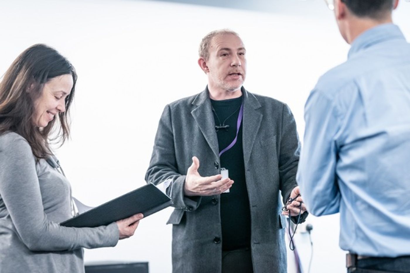 Photo Flash: Inside Rehearsals for Lucy Prebble's THE EFFECT at the Boulevard Theatre  Image