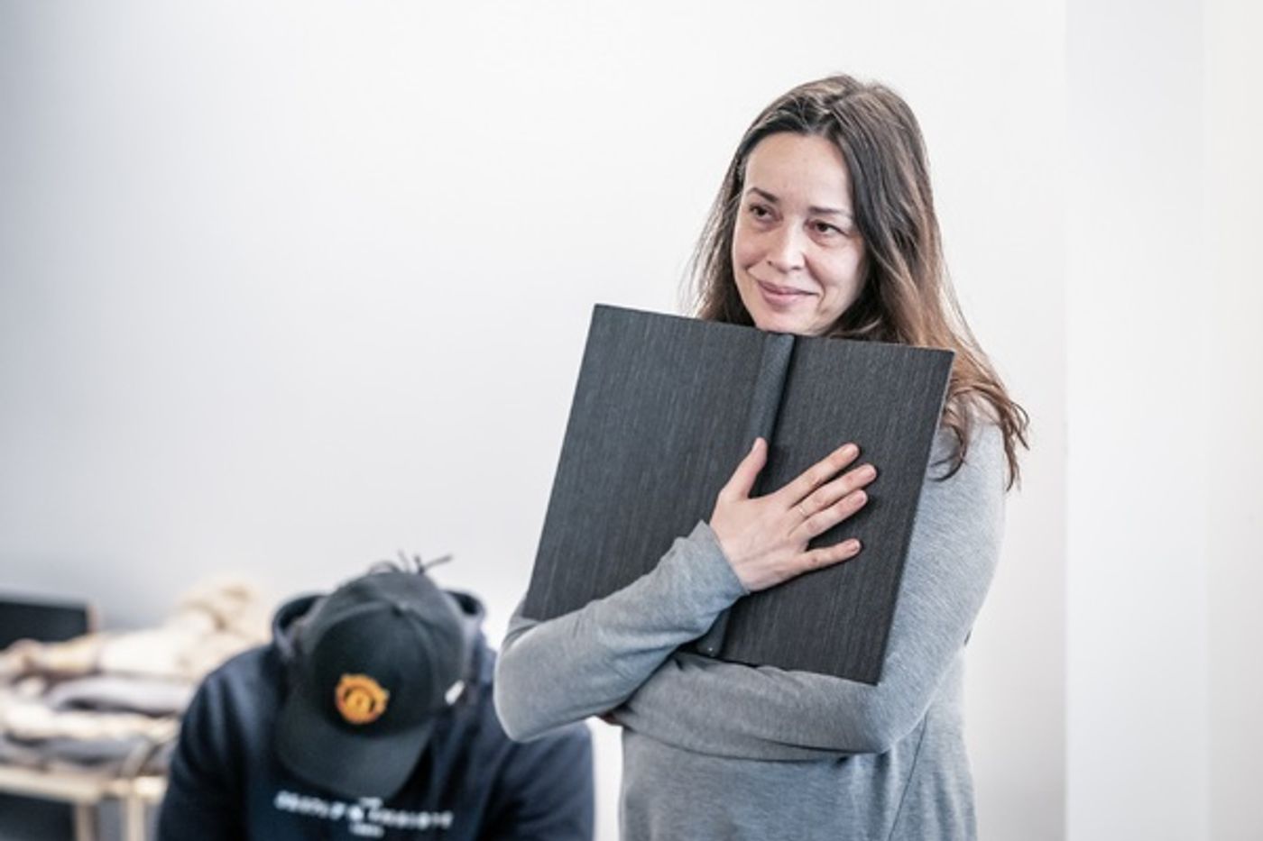 Photo Flash: Inside Rehearsals for Lucy Prebble's THE EFFECT at the Boulevard Theatre  Image