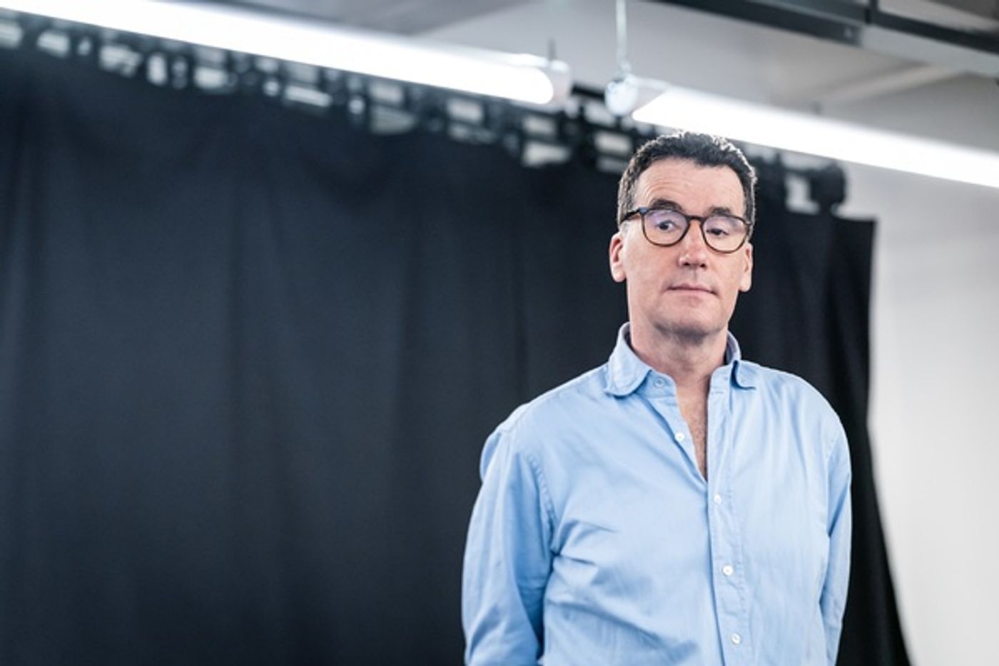 Photo Flash: Inside Rehearsals for Lucy Prebble's THE EFFECT at the Boulevard Theatre  Image