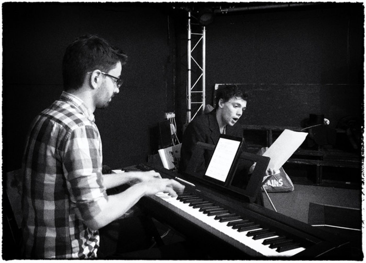 Photo Flash: First Images of DORIAN – A Rock Musical – In Rehearsal Photo Flash: First Images of DORIAN – A Rock Musical – In Rehearsal Image