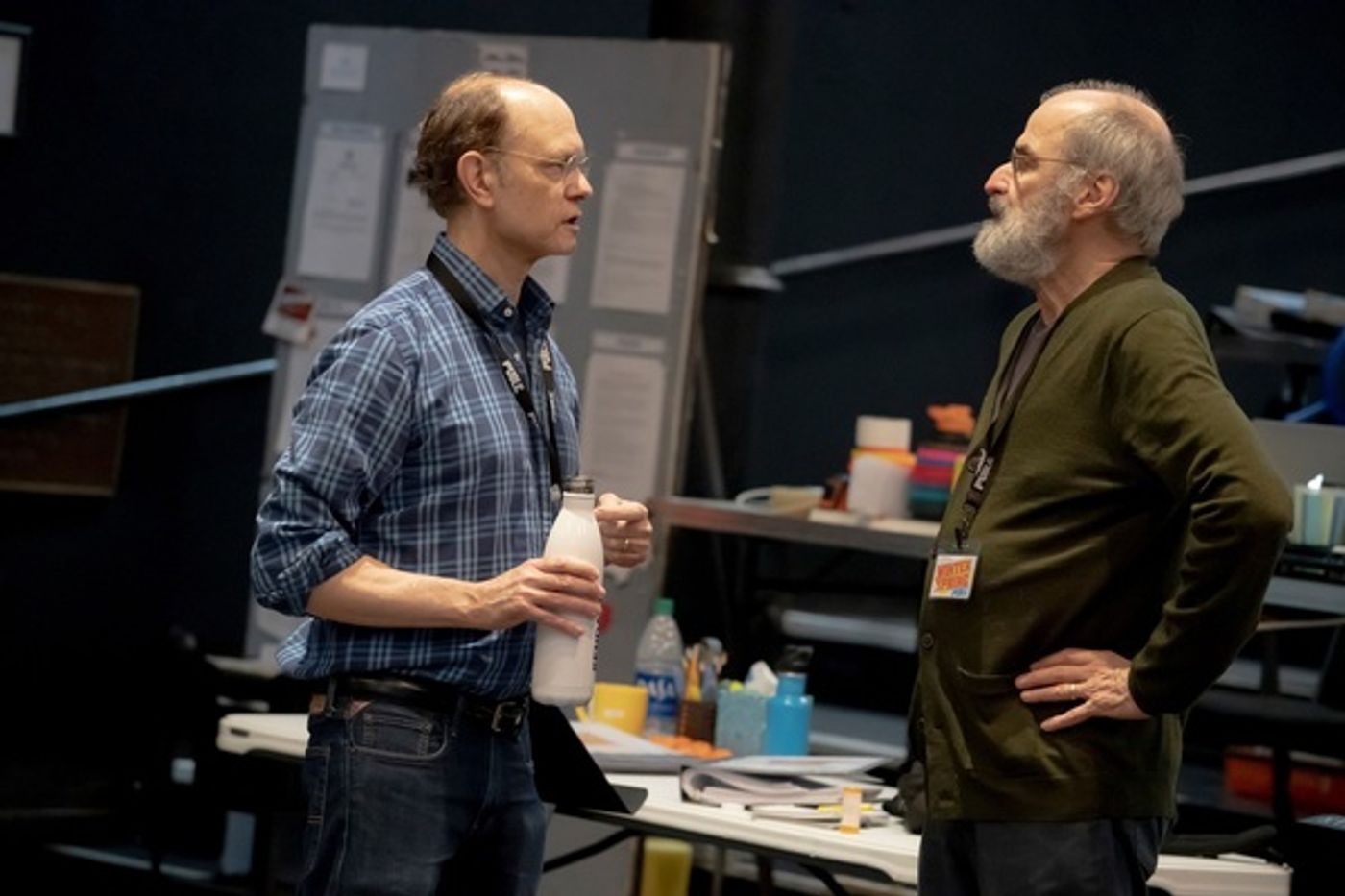 Photo Flash: First Look at Ari'el Stachel, David Hyde Pierce and More in Rehearsals for THE VISITOR at The Public Theater  Image
