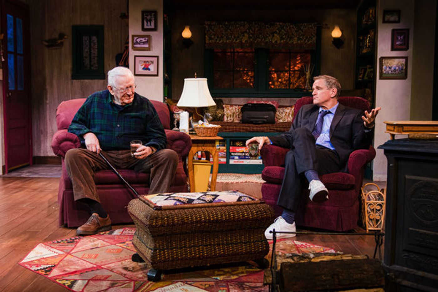 Photo Flash: Check Out New Production Images of Len Cariou and David Lansbury in HARRY TOWNSEND'S LAST STAND  Image