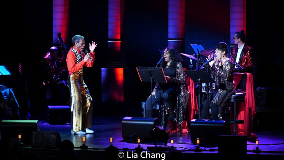 Brad Jones, Andre De Shields, Freida Williams, Marlene Bernouy-Knight at 