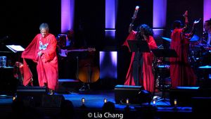 Andre De Shields, Freida Williams, Marlene Bernouy-Knight, Dan Rieser. @ BroadwayWorld Andre De Shields, Freida Williams, Marlene Bernouy-Knight, Dan Rieser. Photo