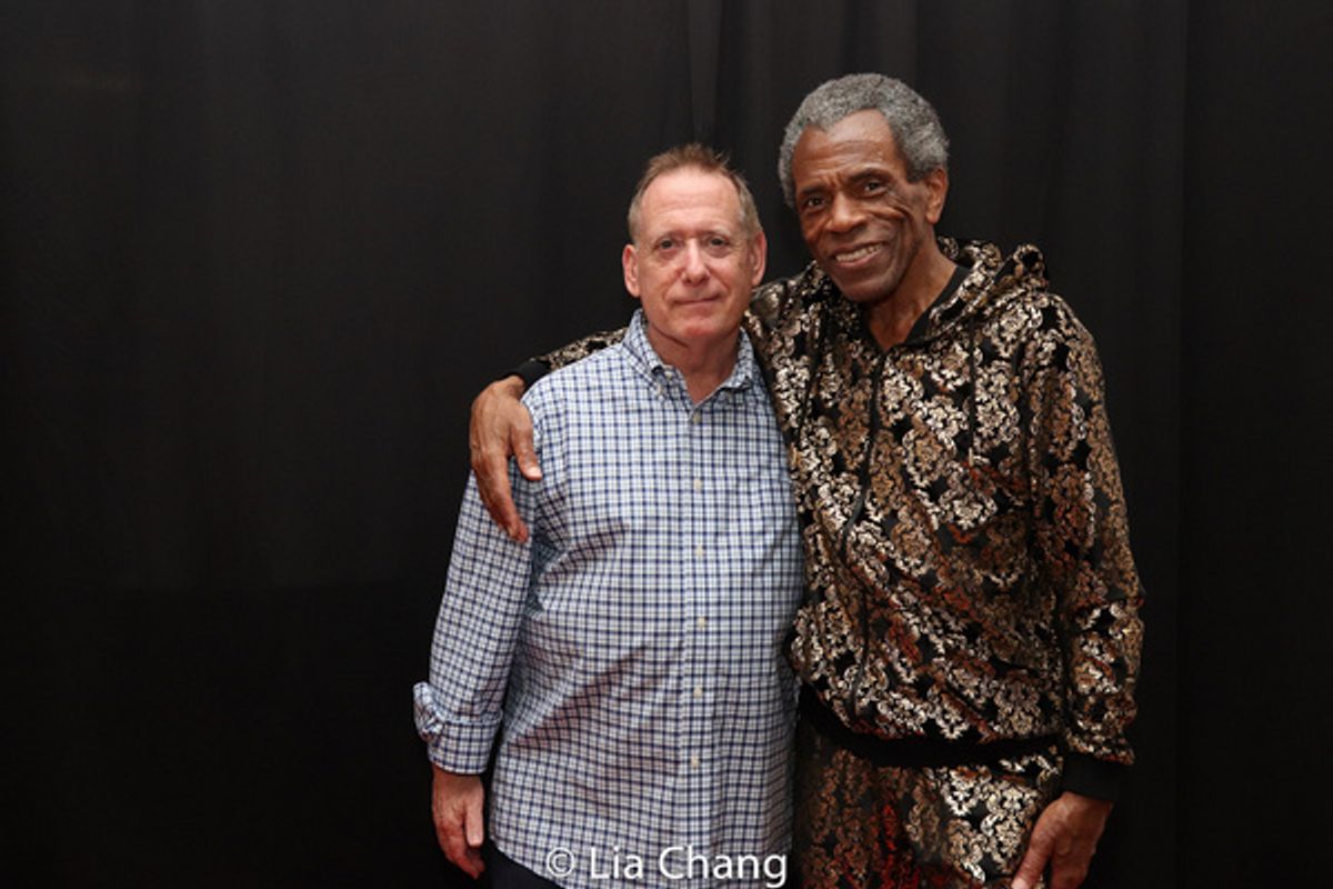 Mark Keller and Andre De Shields at 