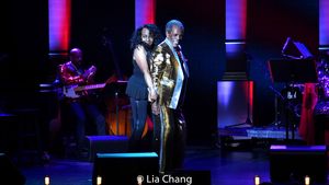 Brad Jones, Freida Williams, Andre De Shields @ BroadwayWorld Brad Jones, Freida Williams, Andre De Shields Photo