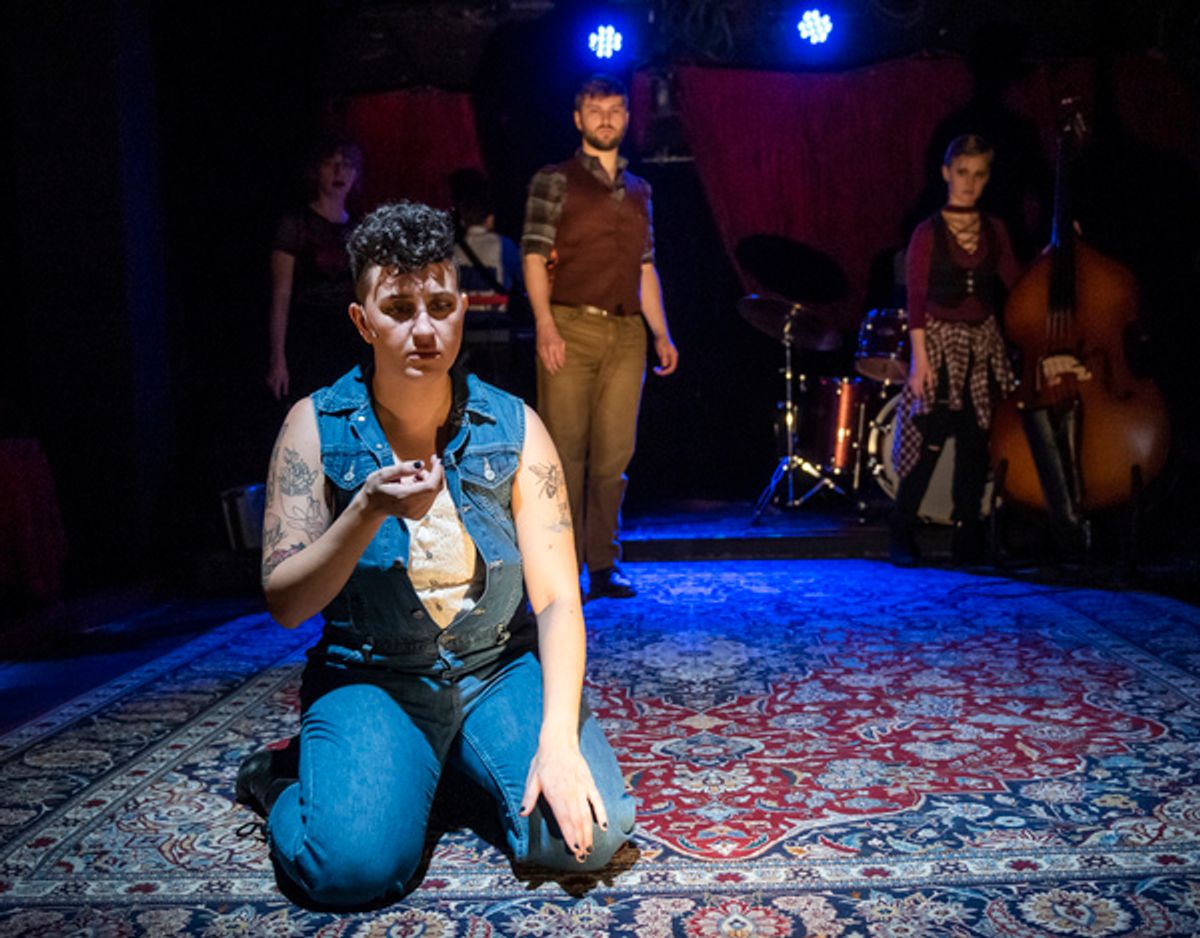 Emilie Modaff, Melanie Vitaterna, Royen Kent and Abigail Cline at 