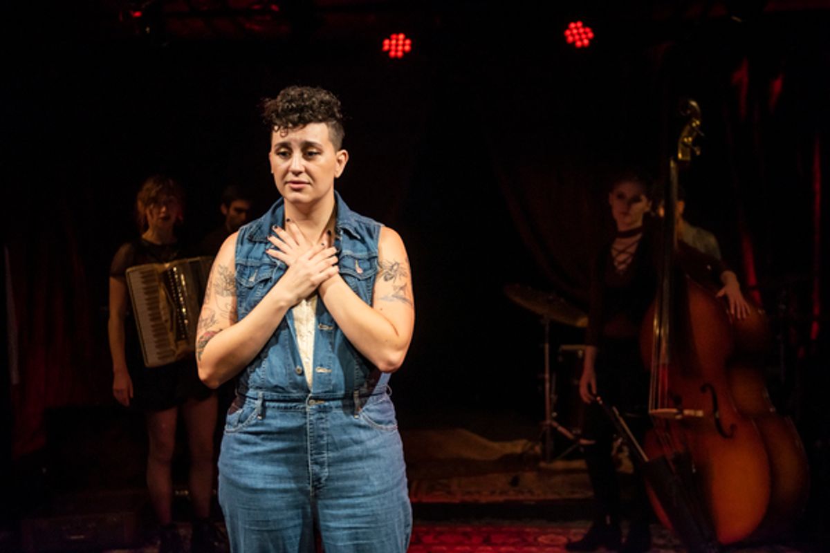 Emilie Modaff, Melanie Vitaterna, Chris Farrell, Jr., Abigail Cline and Lucas Looch Johnson at 