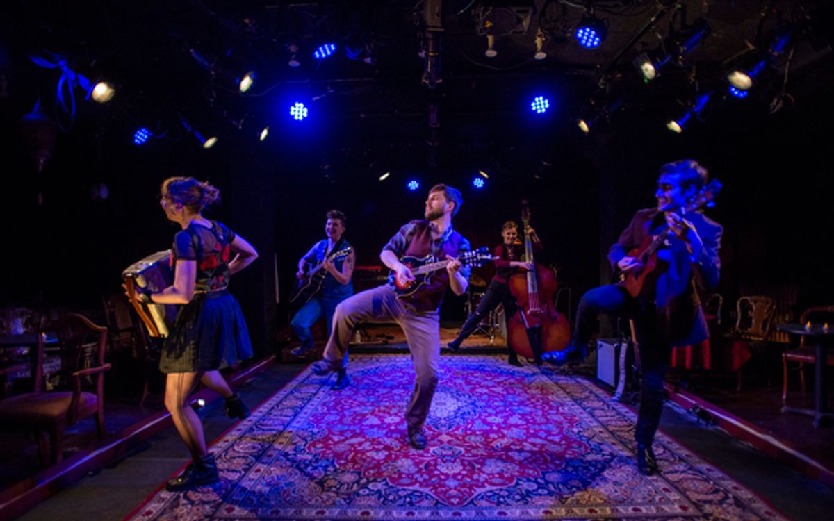 Melanie Vitaterna, Emilie Modaff, Royen Kent, Abigail Cline and Chris Farrell, Jr. at 